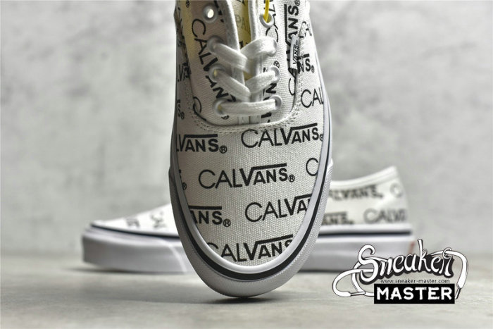 VANS AUTHENTIC X PALACE X CALVIN KLEIN WHITE/WHITE/BLACK