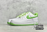 NIKE AIR FORCE 1 07 LOW WHITE/WHITE/GREEN DH7561-105