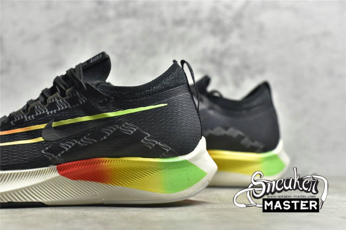 NIKE ZOOM FLY 4 BLACK/GREEN STRIKE/TOTAL ORANGE DQ4993-010