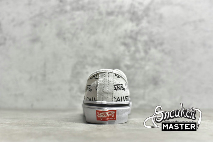 VANS AUTHENTIC X PALACE X CALVIN KLEIN WHITE/WHITE/BLACK