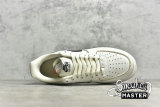 NIKE AIR FORCE 1 LOW BEIGE/BLACK/GOLD/GRADEIENT ZX9856-599