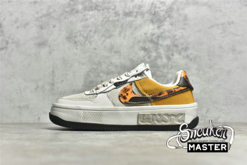 NIKE AIR FORCE 1 FONTANKA TORTOISE SHELL PHANTOM/VELVET BROWN/LIGHT BONE/LIGHT CURRY DR0151-001