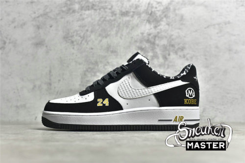NIKE AIR FORCE 1 LOW BLACK/WHITE/METALLIC GOLD CW2024-002