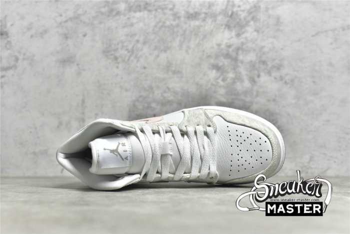 NIKE AIR JORDAN 1 MID SE LIGHT IRON ORE/ATMOSPHERE/WHITE DN4045-001