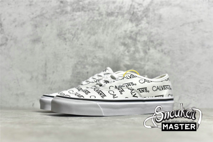 VANS AUTHENTIC X PALACE X CALVIN KLEIN WHITE/WHITE/BLACK