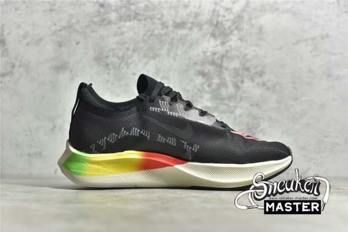 NIKE ZOOM FLY 4 BLACK/GREEN STRIKE/TOTAL ORANGE DQ4993-010