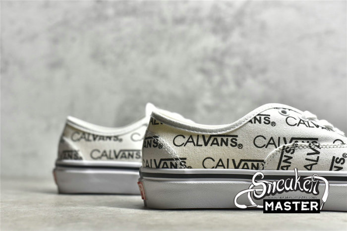 VANS AUTHENTIC X PALACE X CALVIN KLEIN WHITE/WHITE/BLACK