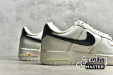 NIKE AIR FORCE 1 LOW BEIGE/BLACK/GOLD/GRADEIENT ZX9856-599