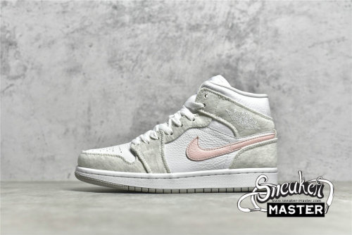 NIKE AIR JORDAN 1 MID SE LIGHT IRON ORE/ATMOSPHERE/WHITE DN4045-001
