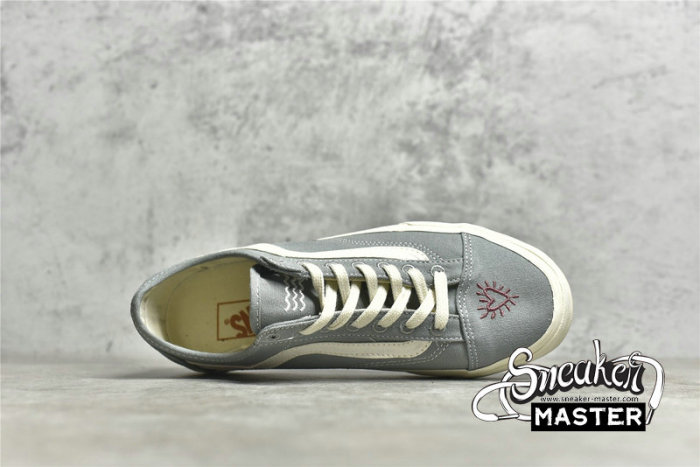 VANS ECO THEORY OLD SKOOL TAPERED GREEN/GREEN/WHITE VN0A54F4AST
