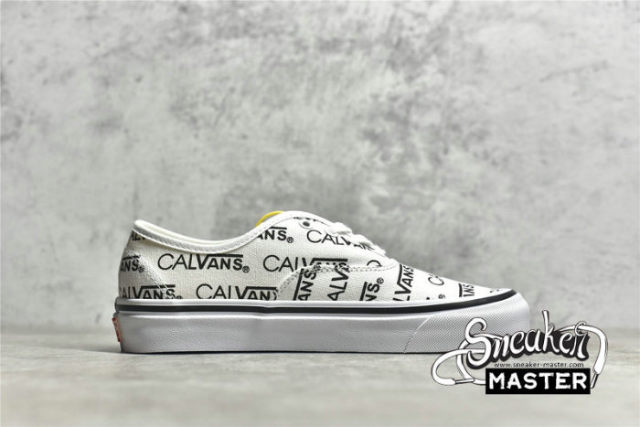 VANS AUTHENTIC X PALACE X CALVIN KLEIN WHITE/WHITE/BLACK
