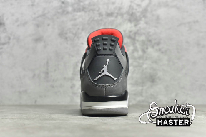 NIKE AIR JORDAN 4 RETRO INFRARED DARK GREY/BLACK/CEMENT GREY DH6927-061