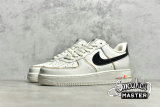NIKE AIR FORCE 1 LOW BEIGE/BLACK/GOLD/GRADEIENT ZX9856-599