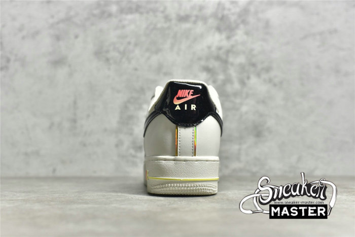 NIKE AIR FORCE 1 LOW BEIGE/BLACK/GOLD/GRADEIENT ZX9856-599