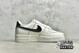 NIKE AIR FORCE 1 LOW BEIGE/BLACK/GOLD/GRADEIENT ZX9856-599