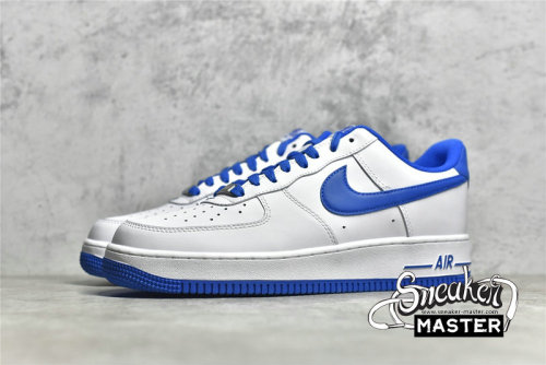 NIKE AIR FORCE 1 07 LOW WHITE/WHITE/MEDIUM BLUE DH7561-104