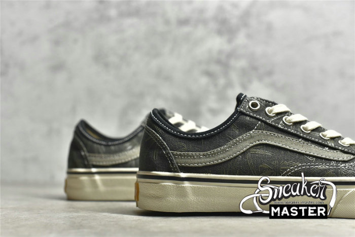 VANS STYLE 36 DECON SF ECO THEORY BLACK/PALM BARSHMALLOW VN0A5HYRB98