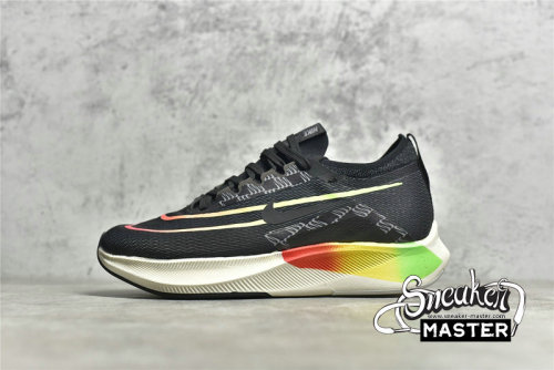 NIKE ZOOM FLY 4 BLACK/GREEN STRIKE/TOTAL ORANGE DQ4993-010