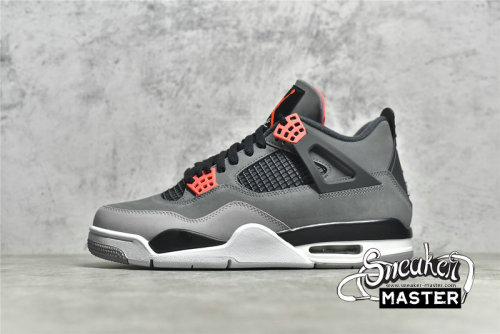 NIKE AIR JORDAN 4 RETRO INFRARED DARK GREY/BLACK/CEMENT GREY DH6927-061
