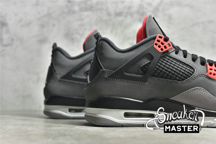 NIKE AIR JORDAN 4 RETRO INFRARED DARK GREY/BLACK/CEMENT GREY DH6927-061