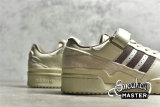 ADIDAS FORUM LOW FLEECE CREAM WHITE/BROWN/CREAM WHITE GY4126