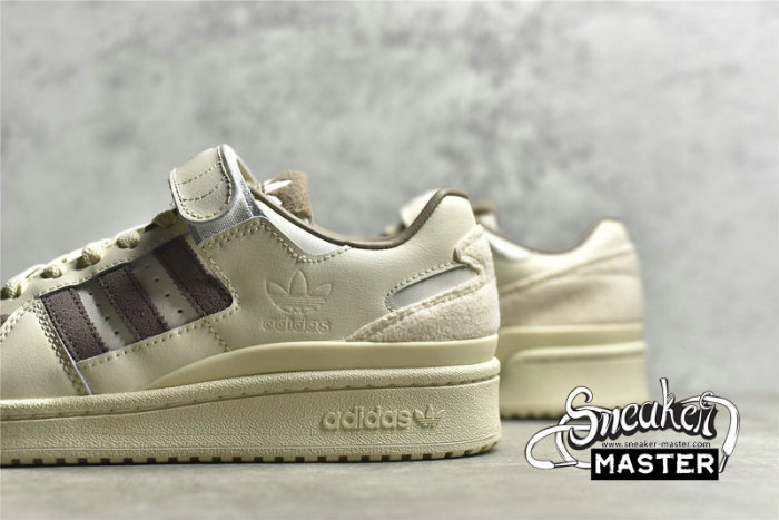 ADIDAS FORUM LOW FLEECE CREAM WHITE/BROWN/CREAM WHITE GY4126