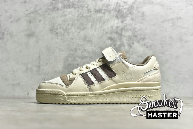 ADIDAS FORUM LOW FLEECE CREAM WHITE/BROWN/CREAM WHITE GY4126