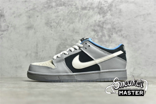 NIKE SB DUNK LOW PREMIUM PETOSKY WOLF GREY/BLACK/WHITE 313170-014
