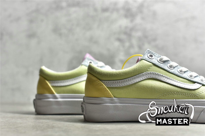 VANS OLD SKOOL PASTEL BLOCK BLUE/YELLOW/GREEN VN0A5KRFATD