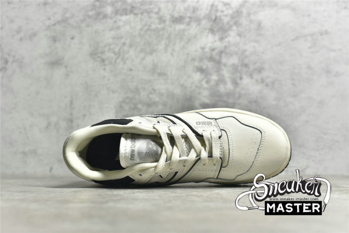 NEW BALANCE 550 RUNNING CREAM/BLACK/CREAM SHOES BB550LWT