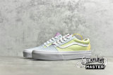 VANS OLD SKOOL PASTEL BLOCK BLUE/YELLOW/GREEN VN0A5KRFATD