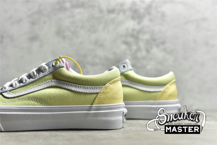 VANS OLD SKOOL PASTEL BLOCK BLUE/YELLOW/GREEN VN0A5KRFATD