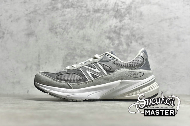 NEW BALANCE 990V6 RUNNING SHOES GREY/GREY/GREY M990GL6