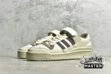 ADIDAS FORUM LOW FLEECE CREAM WHITE/BROWN/CREAM WHITE GY4126