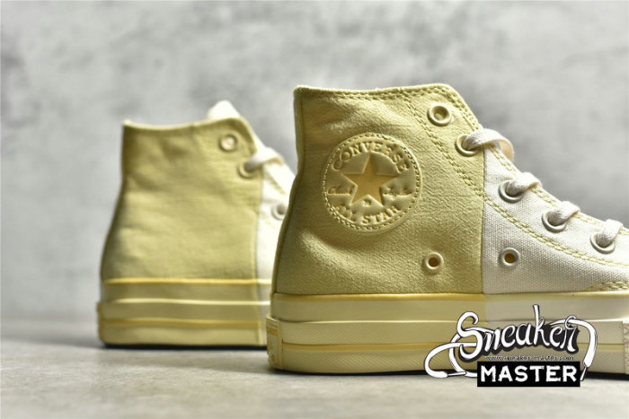 CONVERSE CHUCK TAYLOR ALL STAR 70S HIGH BEIGE/LEMON DROP/CYBER MANGO A00541C