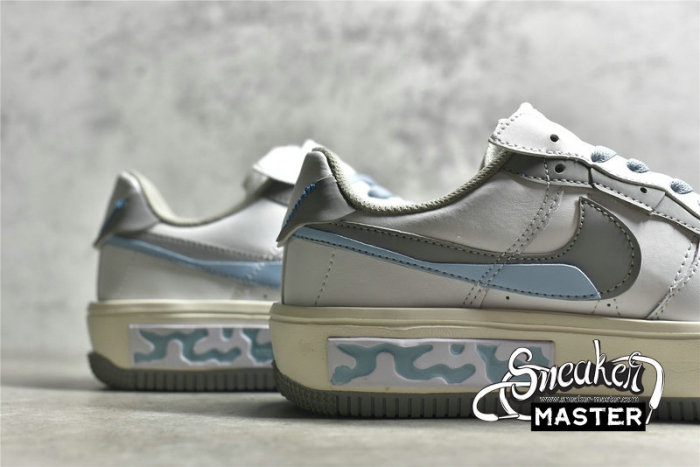 NIKE AIR FORCE 1 FONTANKA WHITE/GREY/BLUE CW6688-601