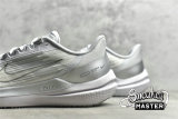 NIKE ZOOM WINFLO 9 WHITE/PURE PLATINUM/PARTICLE GREY/METALLIC SILVER DD8686-100