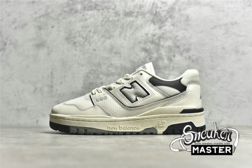 NEW BALANCE 550 RUNNING CREAM/BLACK/CREAM SHOES BB550LWT