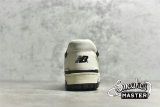 NEW BALANCE 550 RUNNING CREAM/BLACK/CREAM SHOES BB550LWT