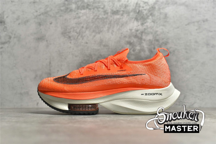 NIKE AIR ZOOM ALPHAFLY NEXT% BRIGHT MANGO/METALLIC RED BRONZE/BLACK/CITRON PULSE CZ1514-800