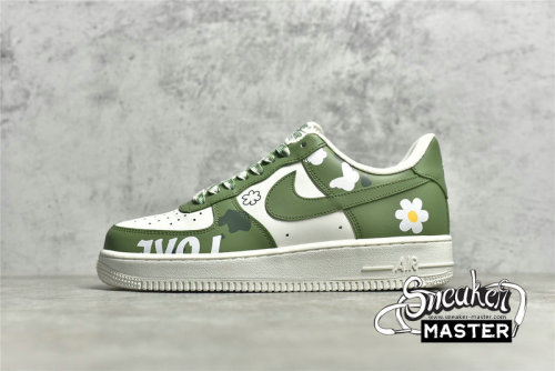 NIKE AIR FORCE 1 07 LOW VOLT GREEN/WHITE/VOLT GREEN CW2288-662