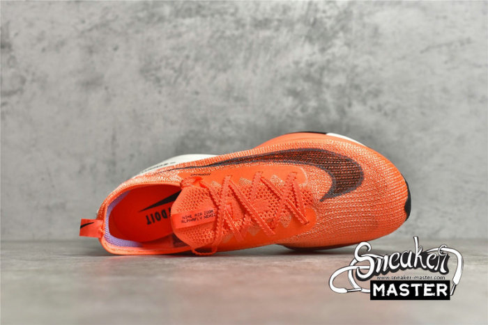NIKE AIR ZOOM ALPHAFLY NEXT% BRIGHT MANGO/METALLIC RED BRONZE/BLACK/CITRON PULSE CZ1514-800