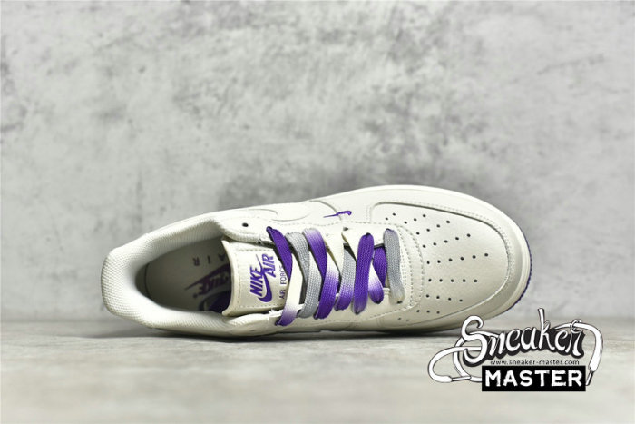 NIKE AIR FORCE 1 LOW 07 SU19 WHITE/PURPLE-GREY NK6928-205