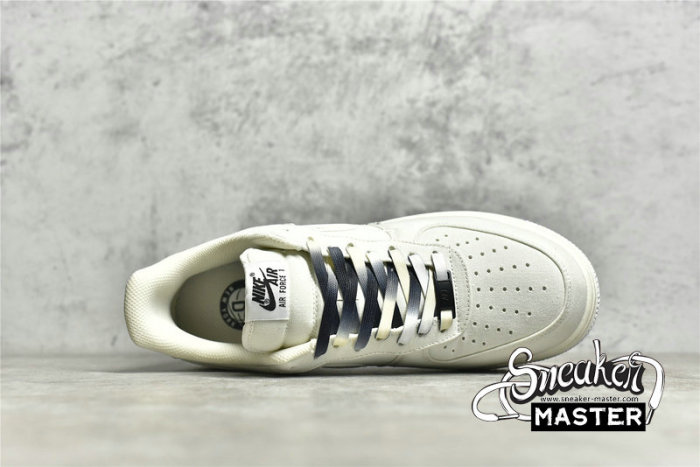 NIKE AIR FORCE 1 LOW BEIGE/BEIGE/BLACK NA2022-001