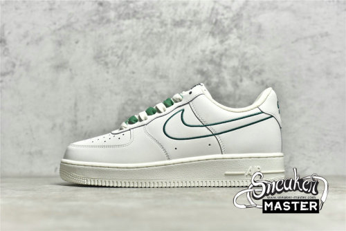NIKE AIR FORCE 1 LOW WHITE/WHITE/GREEN CL6326-128