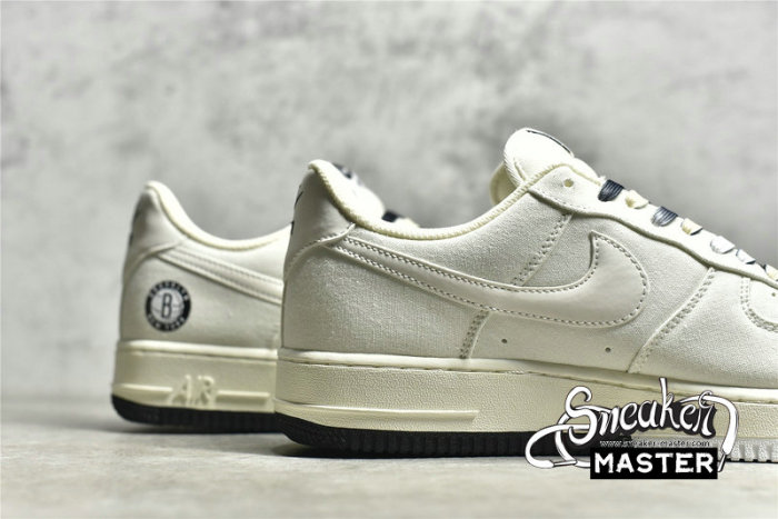 NIKE AIR FORCE 1 LOW BEIGE/BEIGE/BLACK NA2022-001