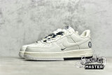 NIKE AIR FORCE 1 LOW BEIGE/BEIGE/BLACK NA2022-001