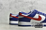 NIKE SB DUNK LOW WHITE/ROYAL/UNIVERSITY RED DD1503-119