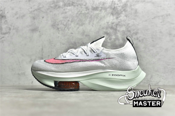 NIKE AIR ZOOM TEMPO NEXT% FLYEASE WHITE/FLASH CRIMSON/SPRUCE AURA CZ2853-102
