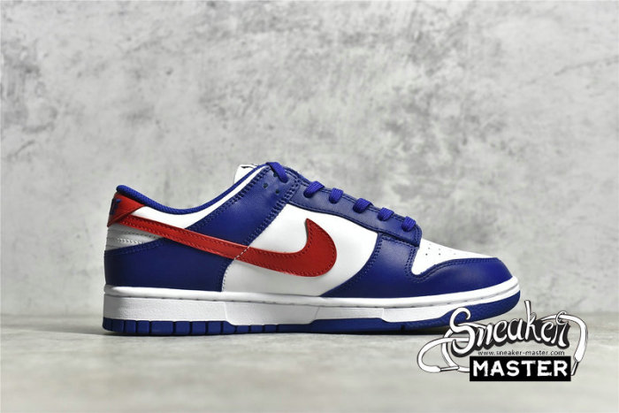 NIKE SB DUNK LOW WHITE/ROYAL/UNIVERSITY RED DD1503-119